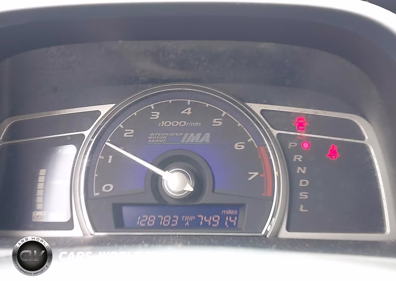 2007 Honda Civic Hybrid VIN:JHMFA36287S018115 - 7