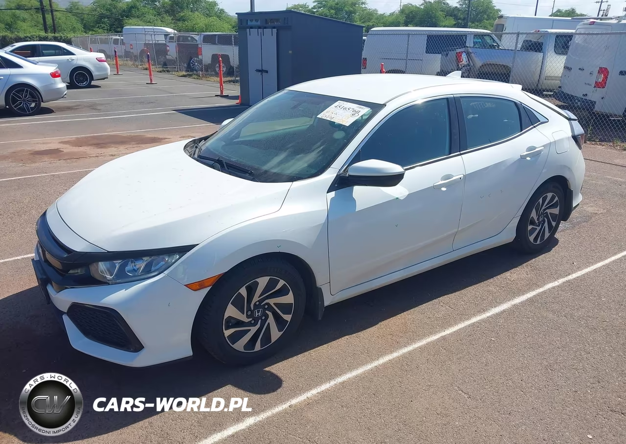2018 Honda Civic Lx VIN:SHHFK7H2XJU410163 - 2