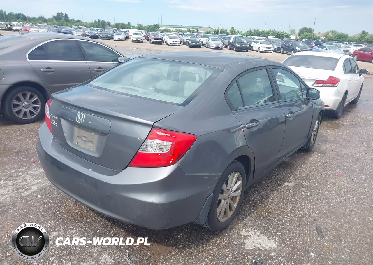 2012 Honda Civic Ex-L VIN:2HGFB2F92CH521714 - 4