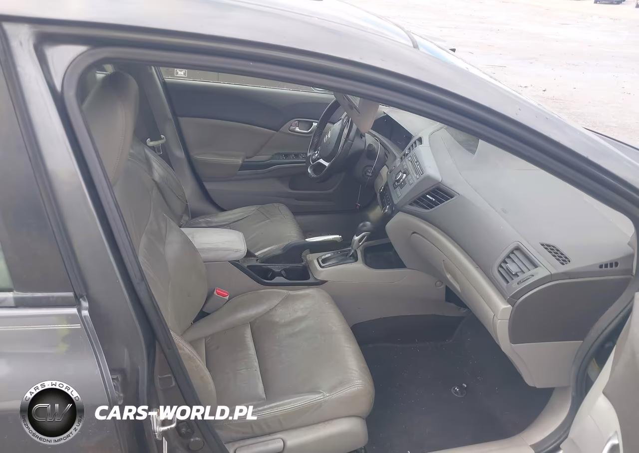 2012 Honda Civic Ex-L VIN:2HGFB2F92CH521714 - 5