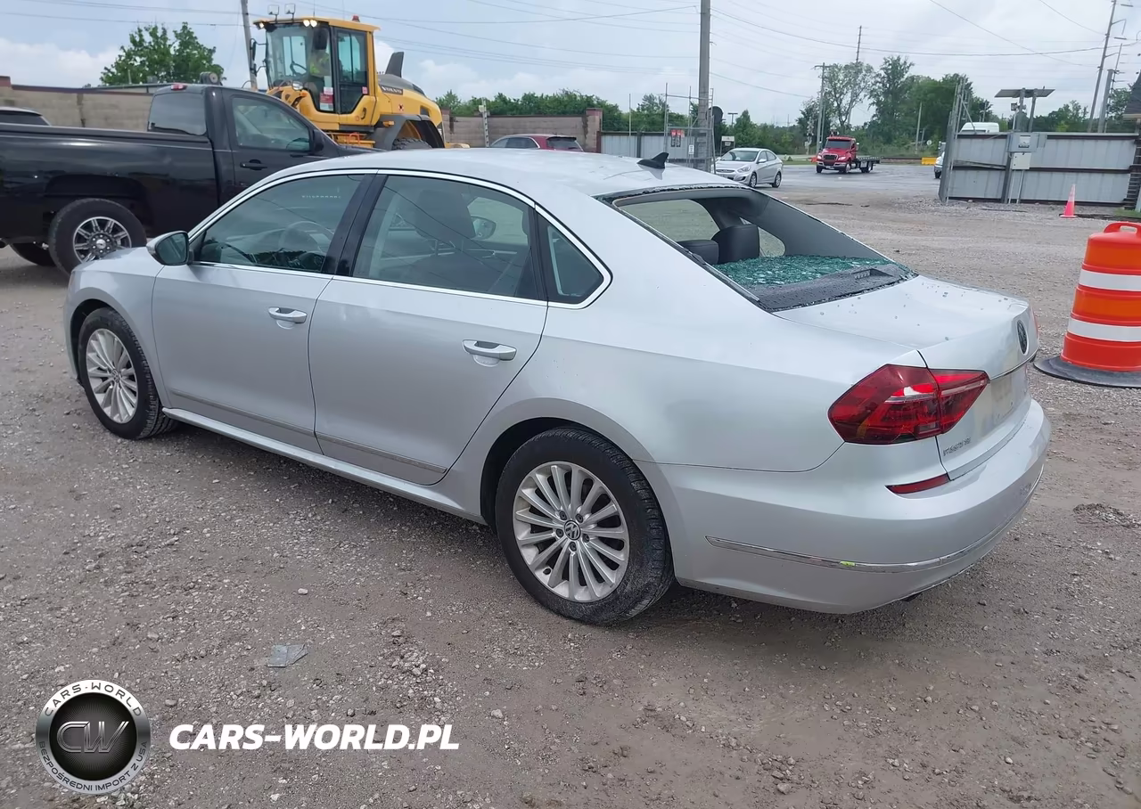 2017 Volkswagen Passat 1.8T Se VIN:1VWBT7A31HC000243 - 3