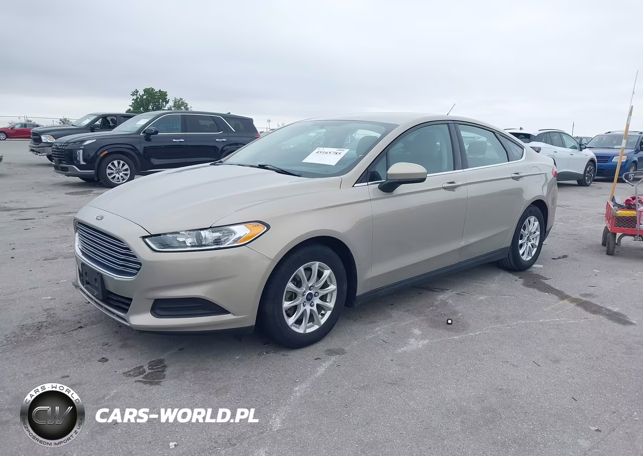 2015 Ford Fusion S VIN:3FA6P0G73FR302342 - 2