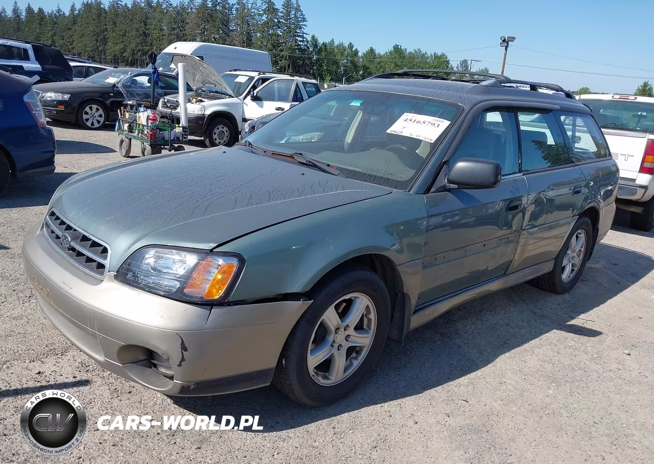 2002 Subaru Outback VIN:4S3BH675427606899 - 2