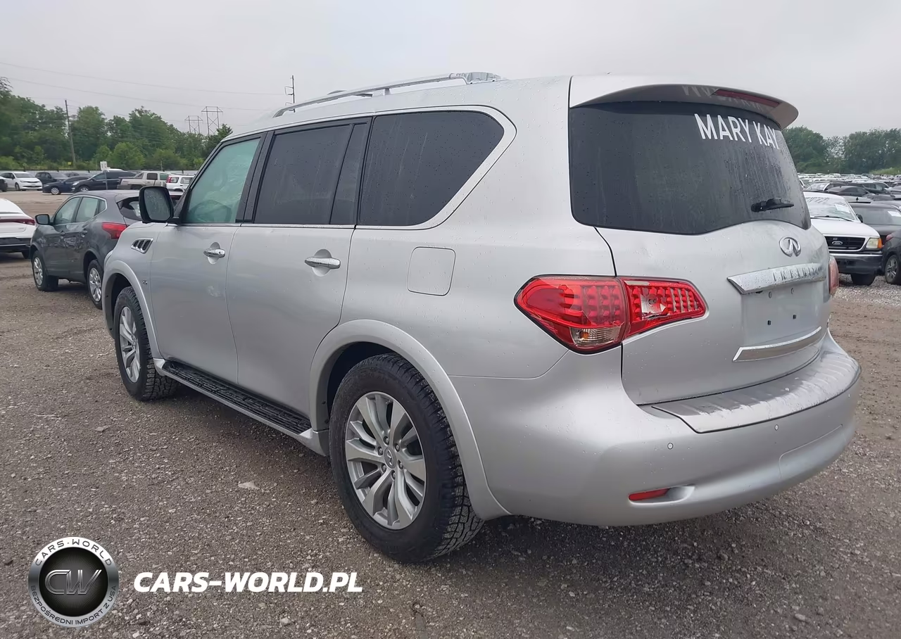 2017 Infiniti Qx80 VIN:JN8AZ2NE2H9156756 - 3
