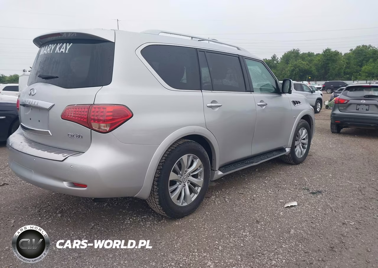 2017 Infiniti Qx80 VIN:JN8AZ2NE2H9156756 - 4