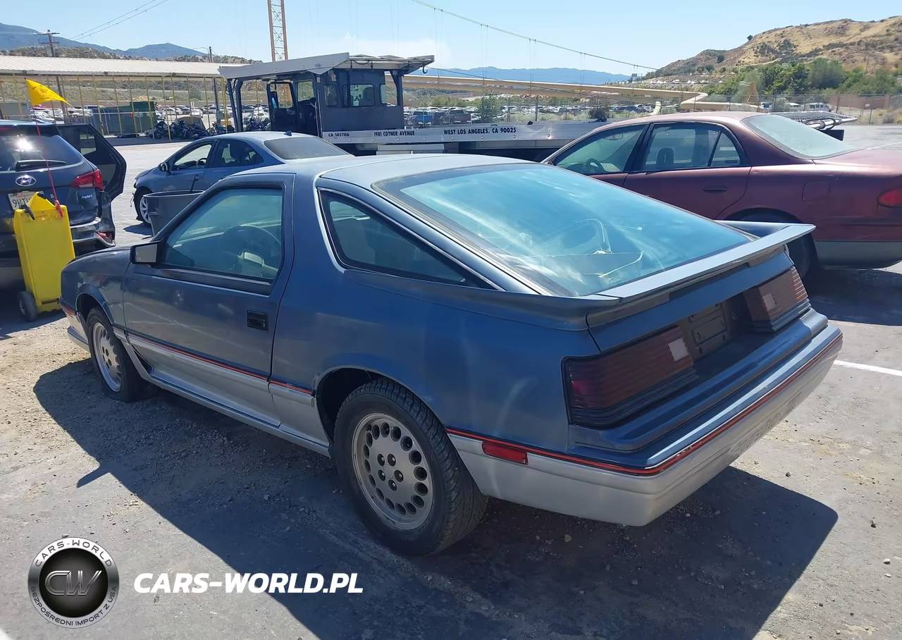 1985 Dodge Daytona Turbo VIN:1B3BA64E7FG152258 - 3