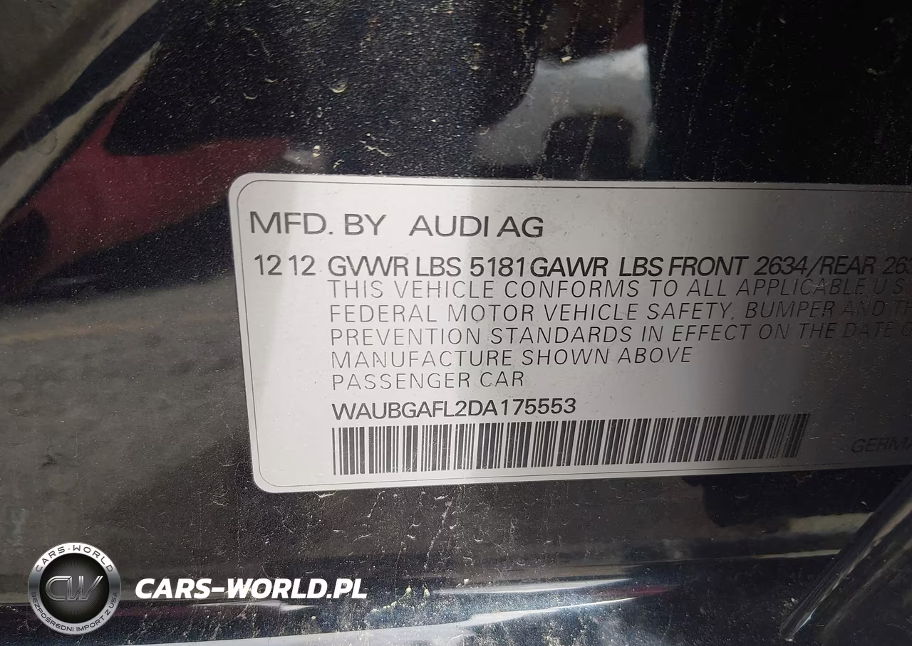 2013 Audi S4 3.0T Premium Plus VIN:WAUBGAFL2DA175553 - 9