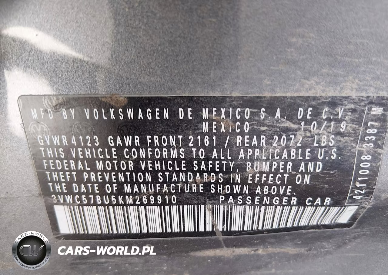 2019 Volkswagen Jetta 1.4T R-Line-1.4T S-1.4T Se VIN:3VWC57BU5KM269910 - 9