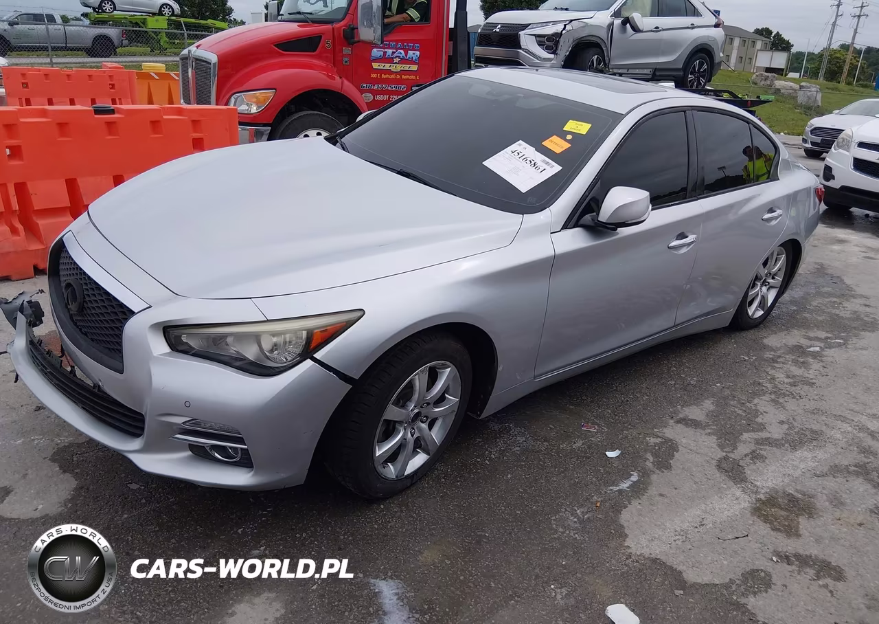 2014 Infiniti Q50 Premium VIN:JN1BV7AR6EM698942 - 2