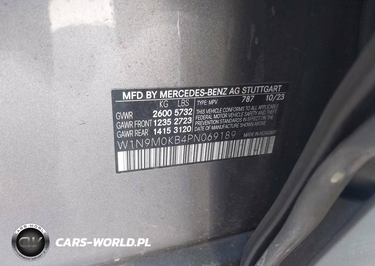 2023 Mercedes-Benz Eqb 300 Suv 4Matic VIN:W1N9M0KB4PN069189 - 9