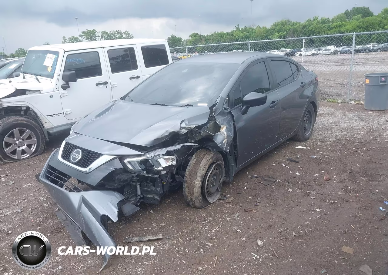 2021 Nissan Versa S Xtronic Cvt VIN:3N1CN8DV3ML896518 - 2