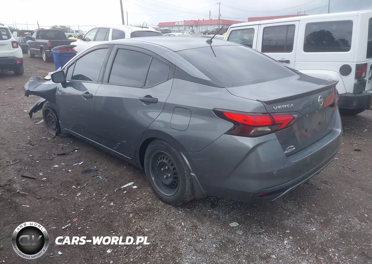 2021 Nissan Versa S Xtronic Cvt VIN:3N1CN8DV3ML896518 - 3