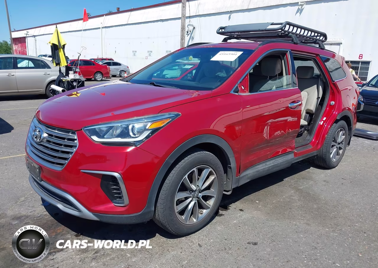 2017 Hyundai Santa Fe Se VIN:KM8SM4HFXHU187776 - 2