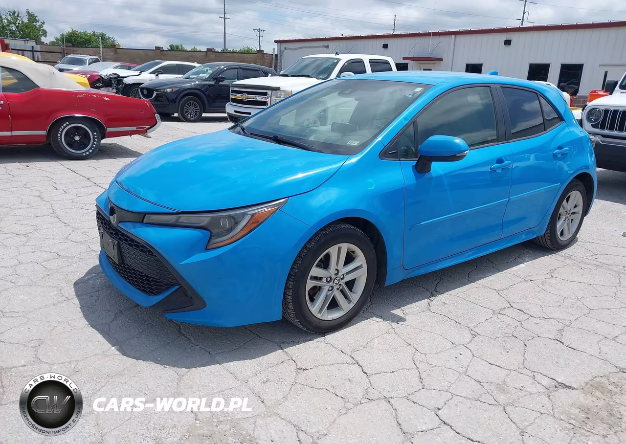 2019 Toyota Corolla Se VIN:JTNK4RBE9K3005110 - 2