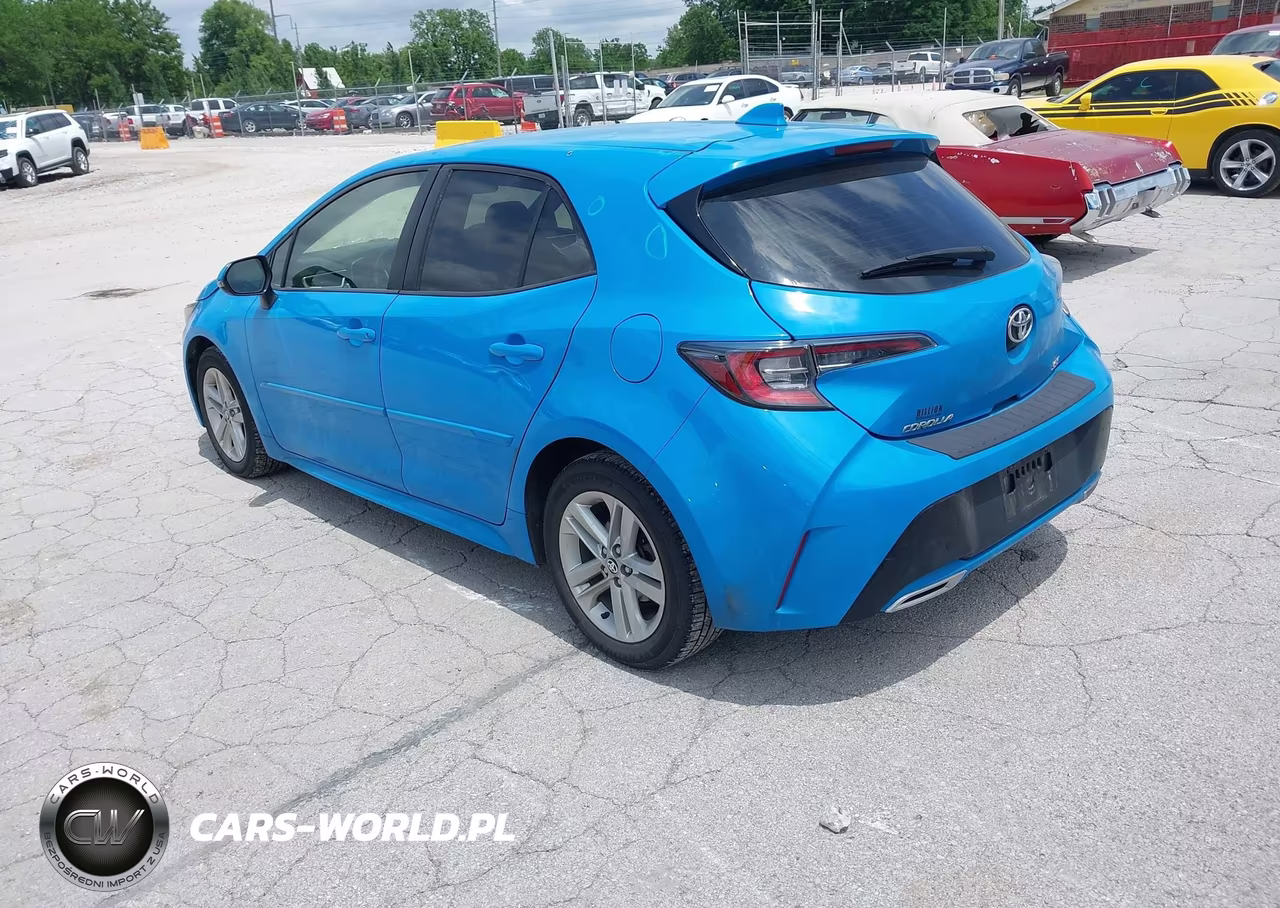 2019 Toyota Corolla Se VIN:JTNK4RBE9K3005110 - 3