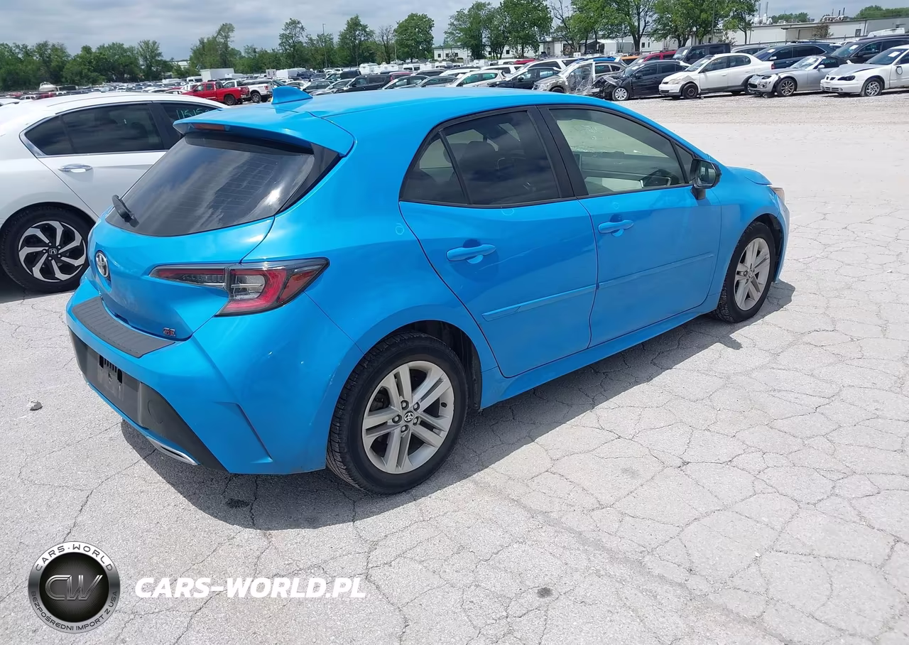 2019 Toyota Corolla Se VIN:JTNK4RBE9K3005110 - 4