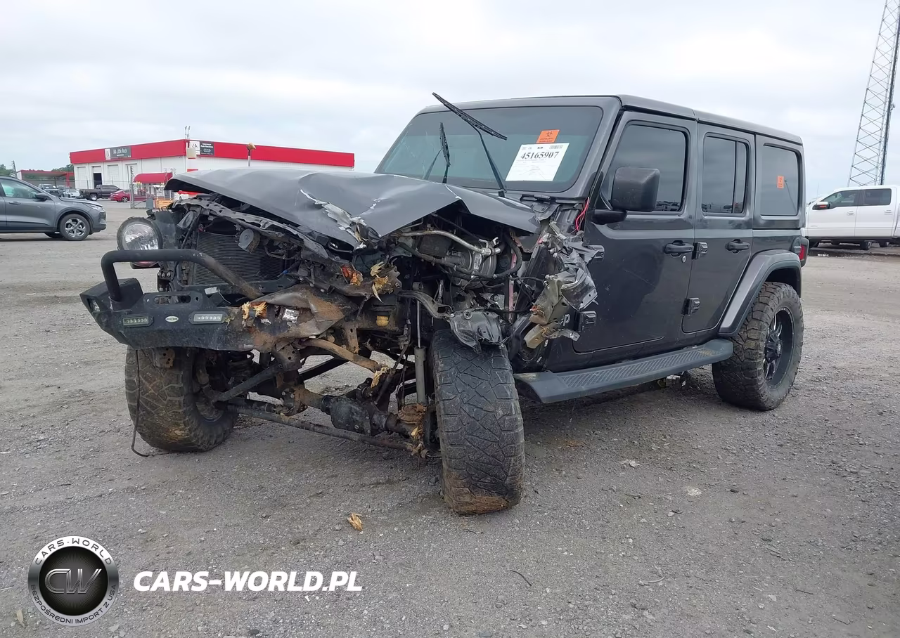2021 Jeep Wrangler Unlimited Sahara 4X4 VIN:1C4HJXEN2MW731951 - 2
