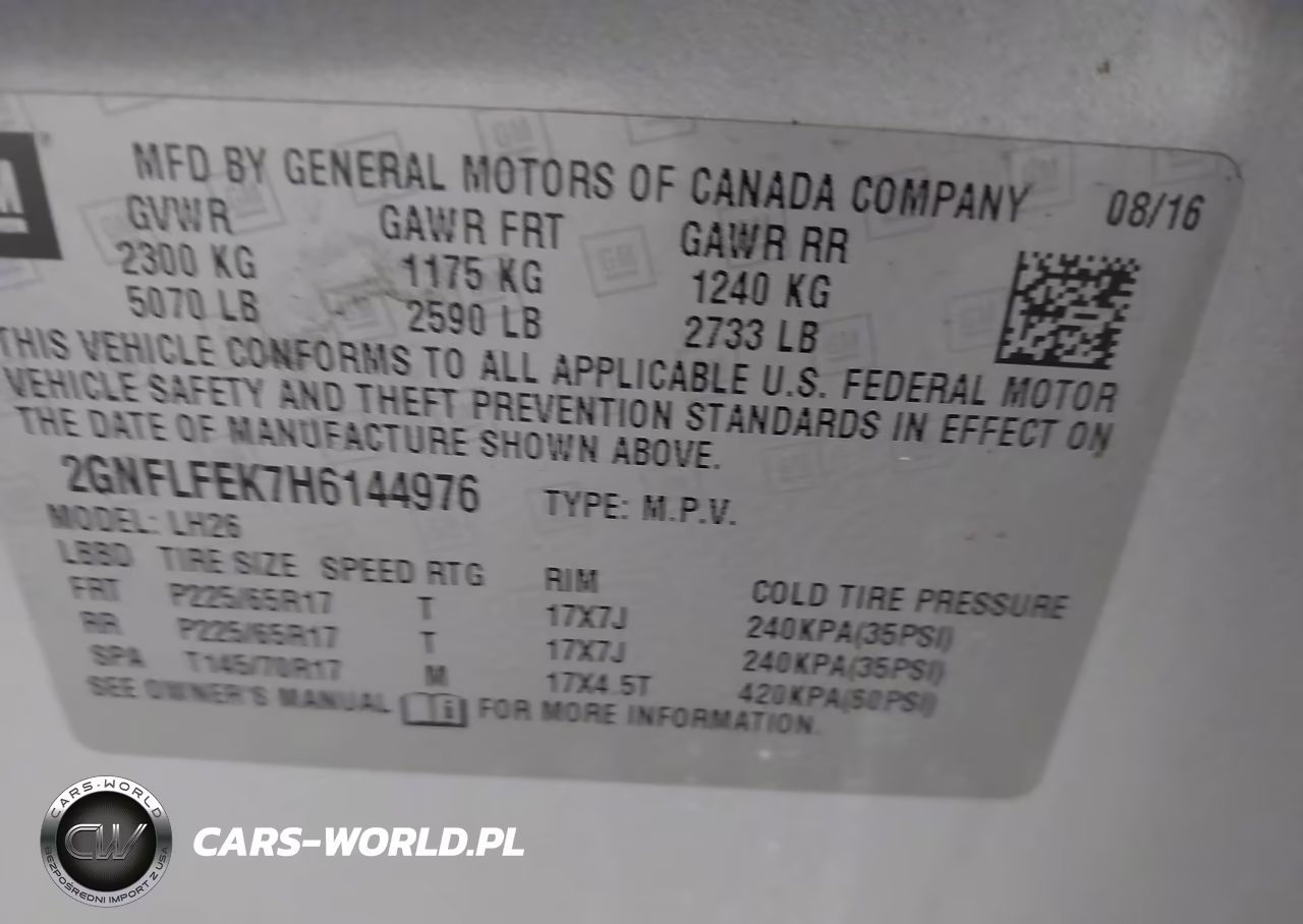 2017 Chevrolet Equinox Lt VIN:2GNFLFEK7H6144976 - 9
