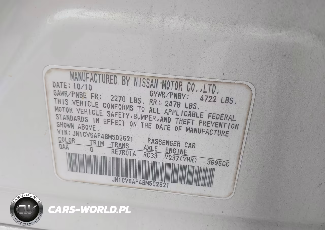 2011 Infiniti G37 Journey VIN:JN1CV6AP4BM502621 - 9