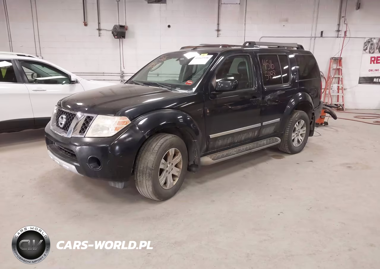 2008 Nissan Pathfinder Le VIN:5N1AR18BX8C647503 - 2