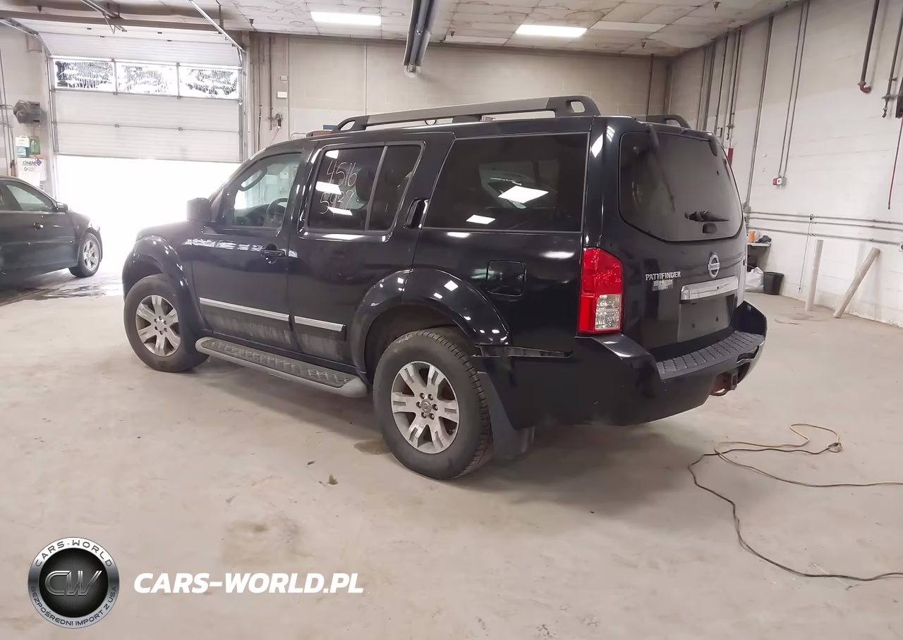 2008 Nissan Pathfinder Le VIN:5N1AR18BX8C647503 - 3