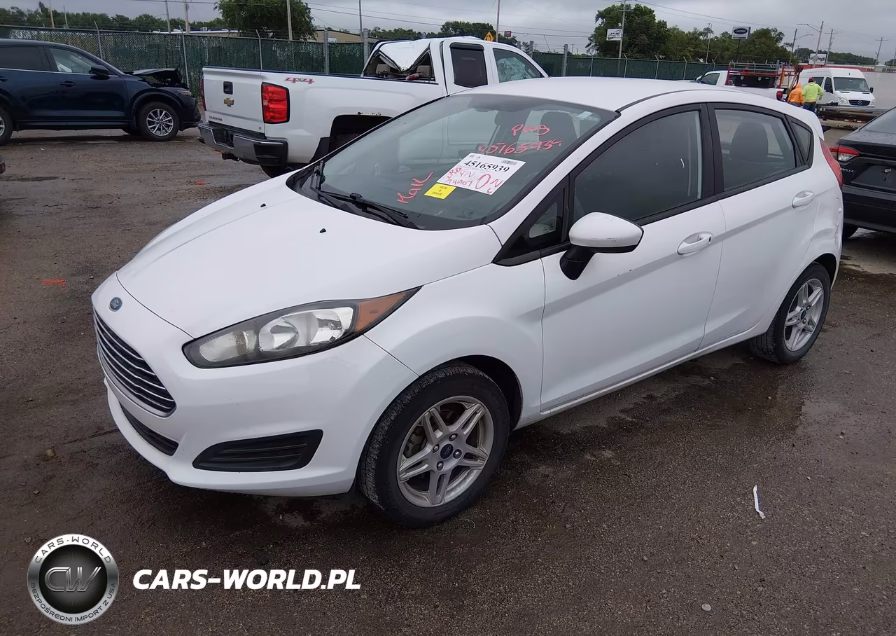 2017 Ford Fiesta Se VIN:3FADP4EJXHM109814 - 2