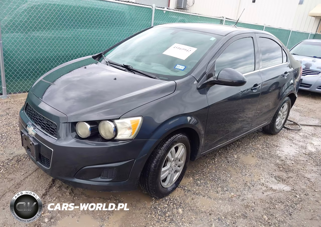 2014 Chevrolet Sonic Lt Manual VIN:1G1JD5SH6E4192655 - 2