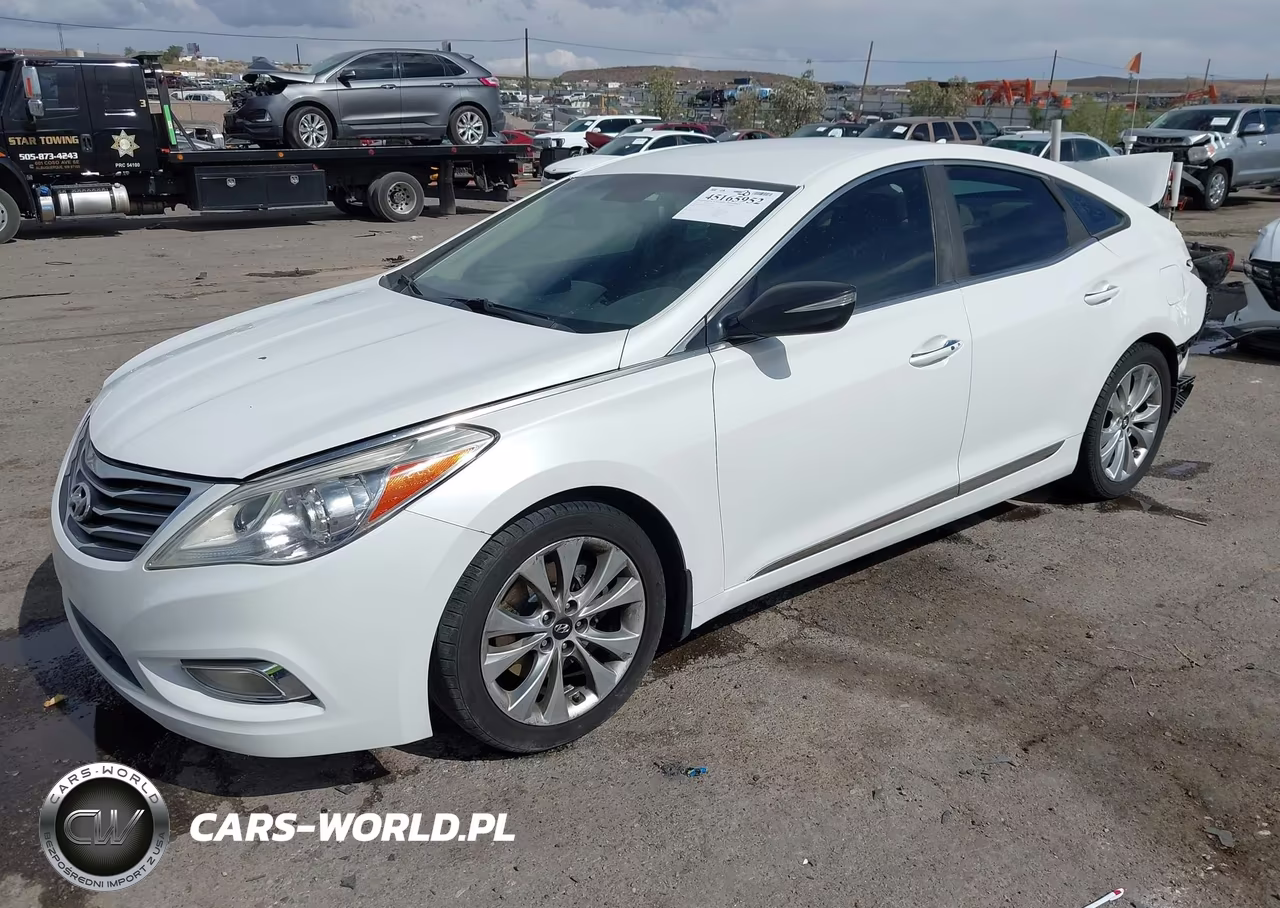 2012 Hyundai Azera VIN:KMHFG4JG5CA181633 - 2
