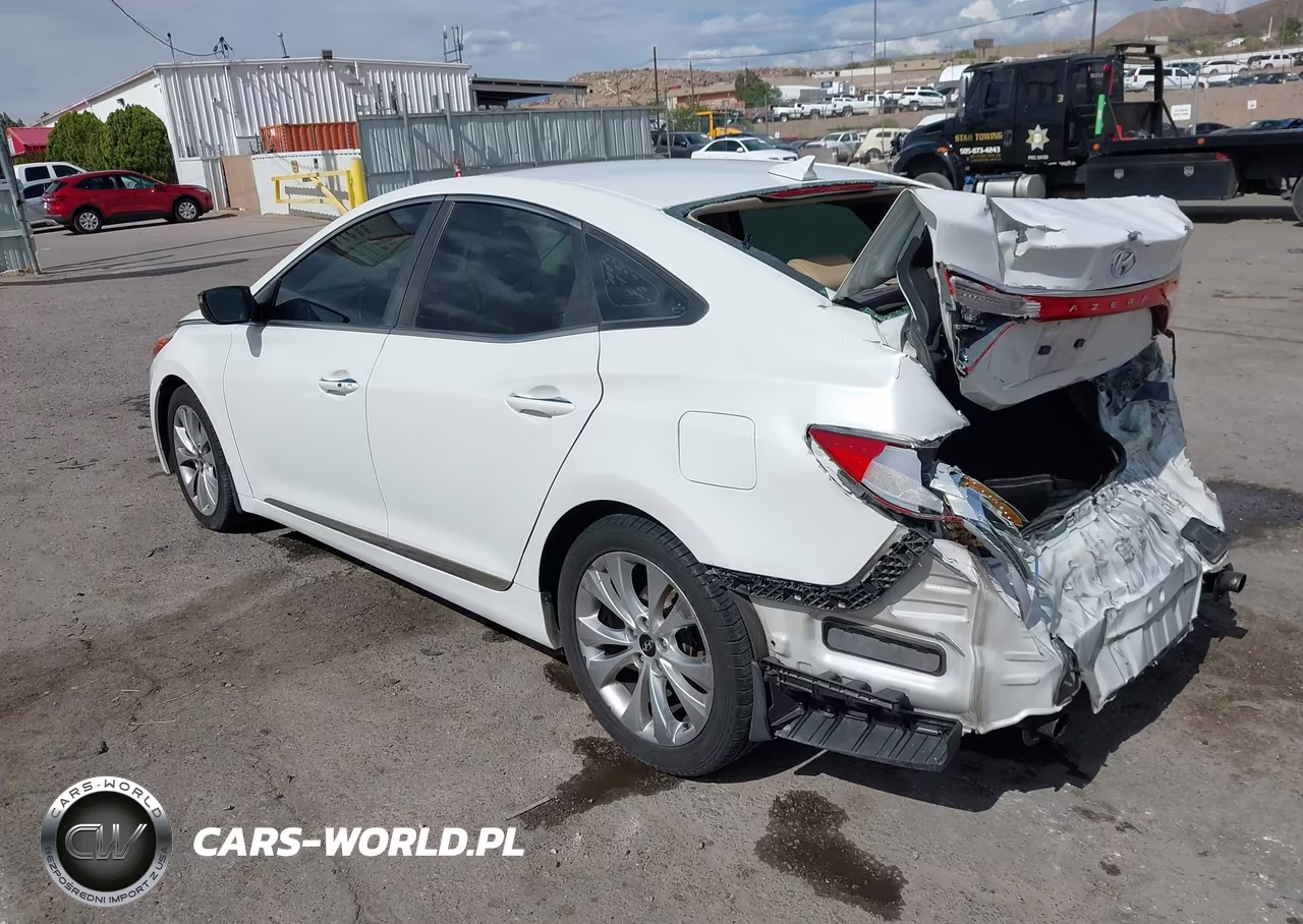 2012 Hyundai Azera VIN:KMHFG4JG5CA181633 - 3