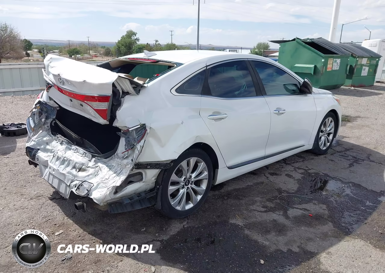 2012 Hyundai Azera VIN:KMHFG4JG5CA181633 - 4