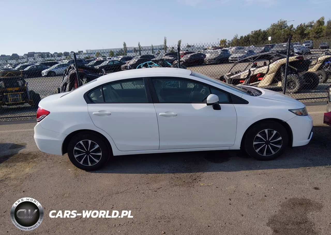 2014 Honda Civic Lx VIN:19XFB2F51EE015673 - 14