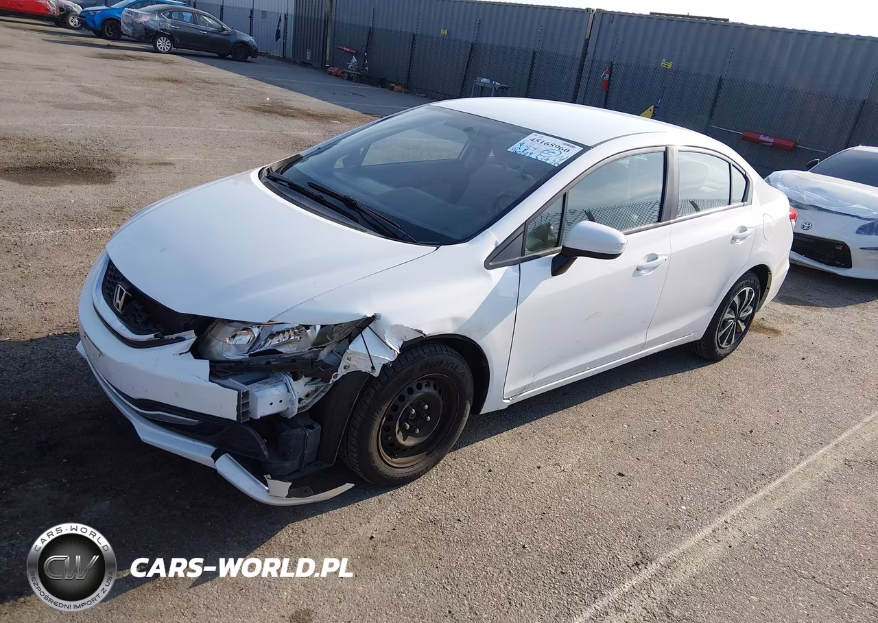 2014 Honda Civic Lx VIN:19XFB2F51EE015673 - 2