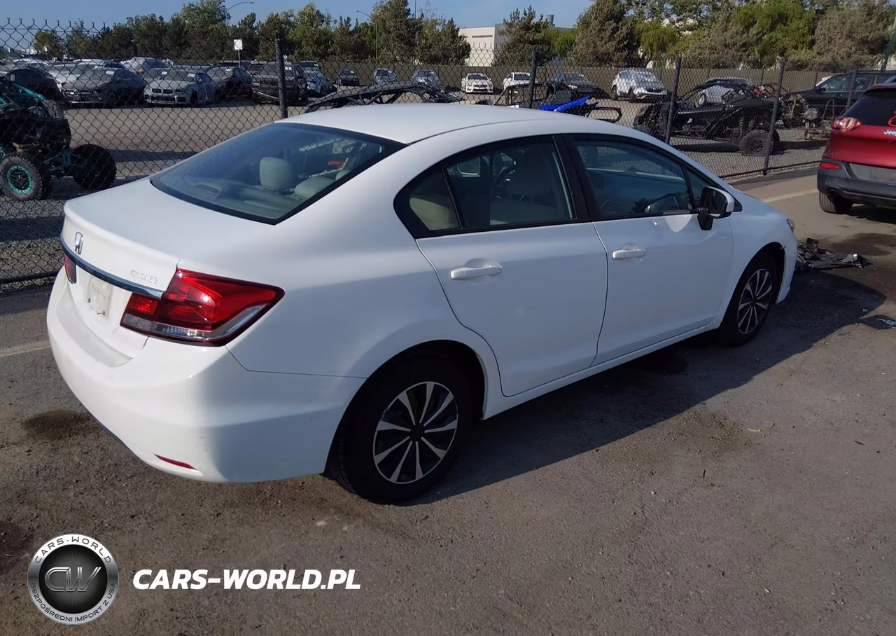 2014 Honda Civic Lx VIN:19XFB2F51EE015673 - 4