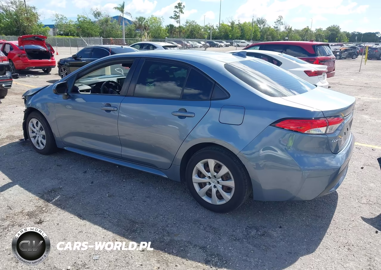 2021 Toyota Corolla Le VIN:JTDEPMAE0MJ126426 - 3