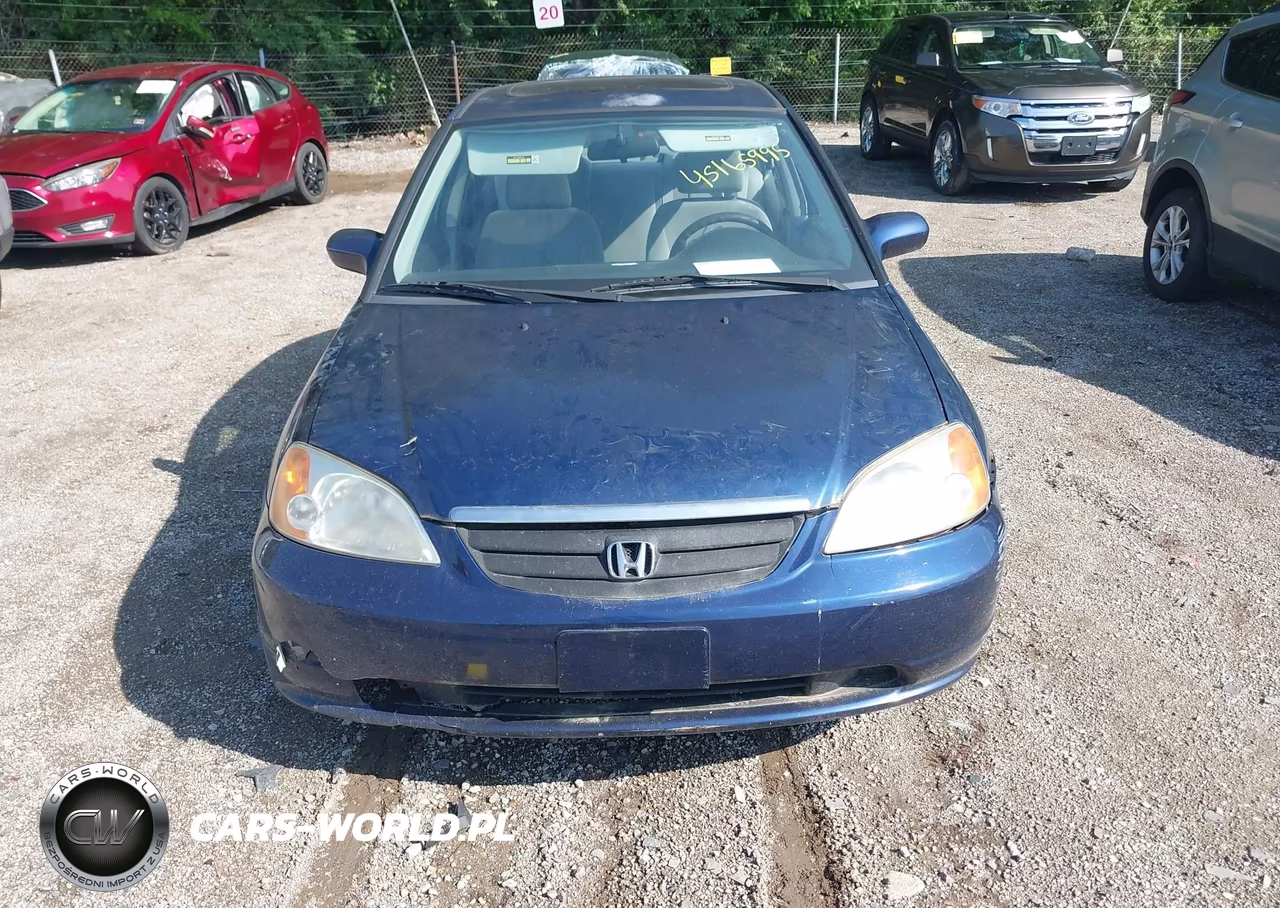 2001 Honda Civic Ex VIN:1HGES26701L023618 - 6