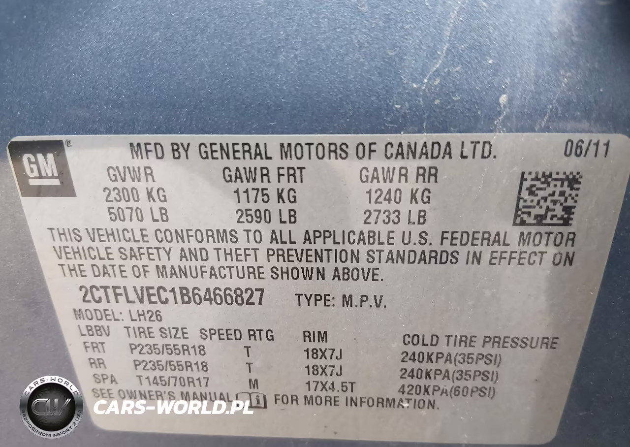 2011 GMC Terrain Slt-1 VIN:2CTFLVEC1B6466827 - 9