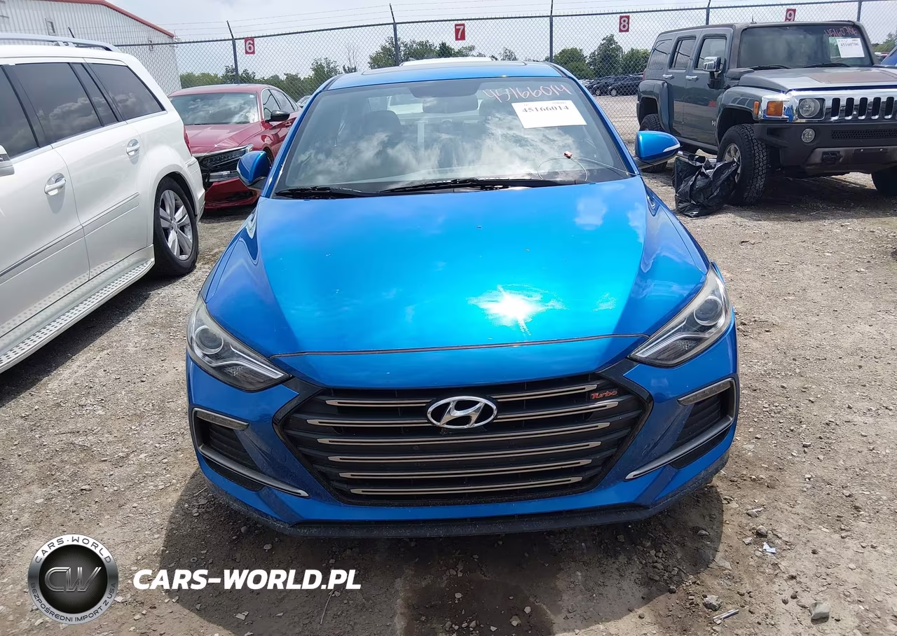 2017 Hyundai Elantra Sport VIN:KMHD04LB9HU327776 - 12