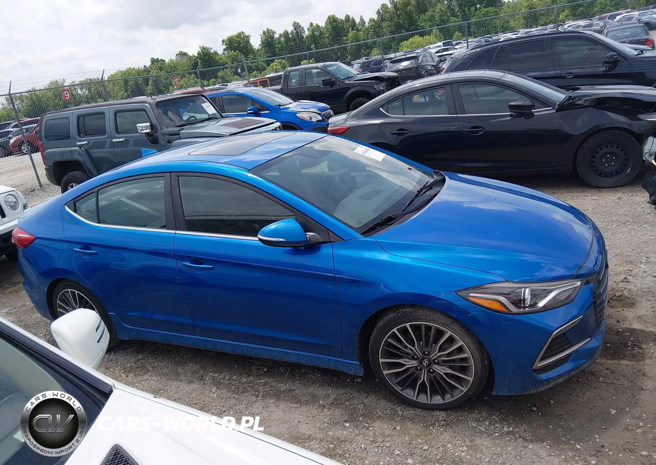 2017 Hyundai Elantra Sport VIN:KMHD04LB9HU327776 - 13