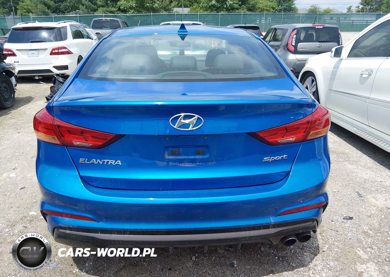 2017 Hyundai Elantra Sport VIN:KMHD04LB9HU327776 - 16