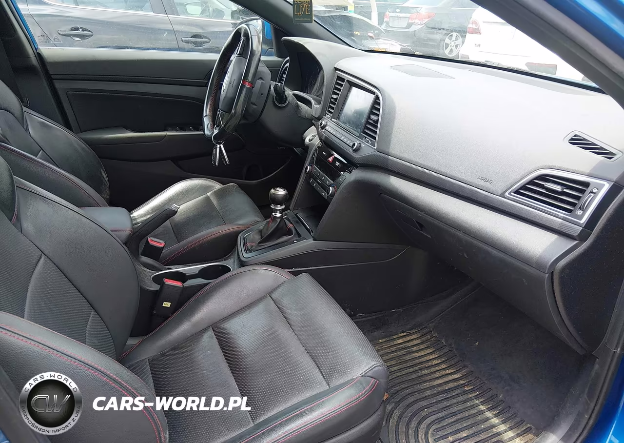 2017 Hyundai Elantra Sport VIN:KMHD04LB9HU327776 - 5