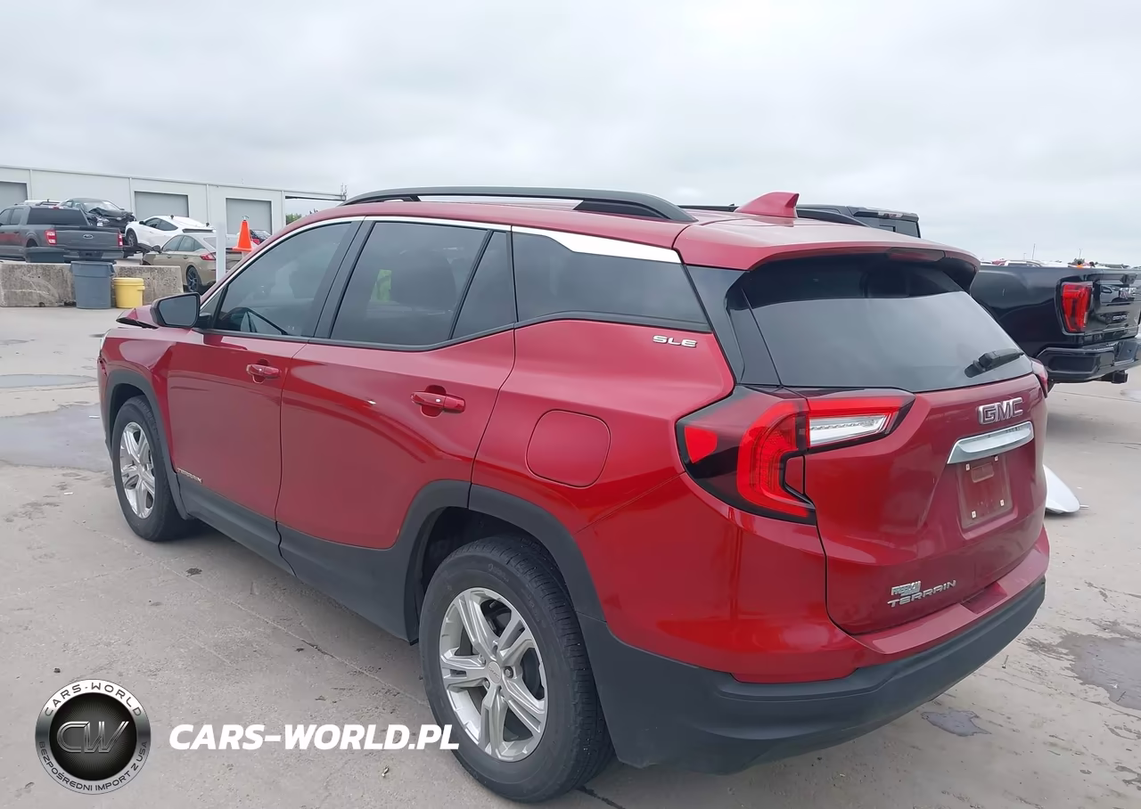 2024 GMC Terrain Fwd Sle VIN:3GKALMEG0RL261450 - 3