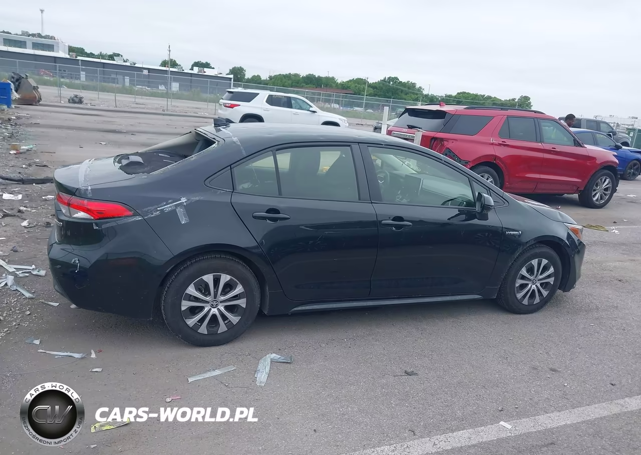 2021 Toyota Corolla Hybrid Le VIN:JTDEAMDE2MJ003837 - 13