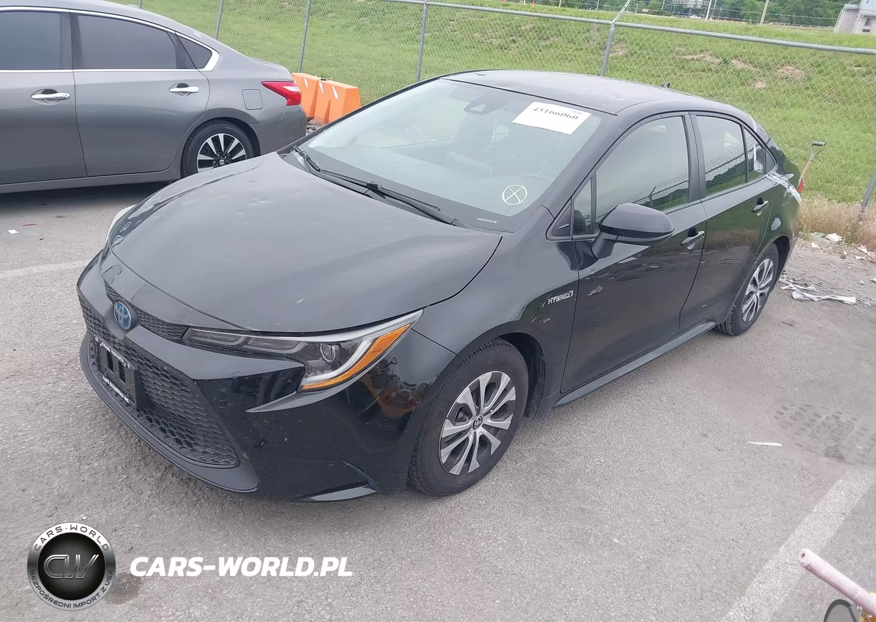 2021 Toyota Corolla Hybrid Le VIN:JTDEAMDE2MJ003837 - 2
