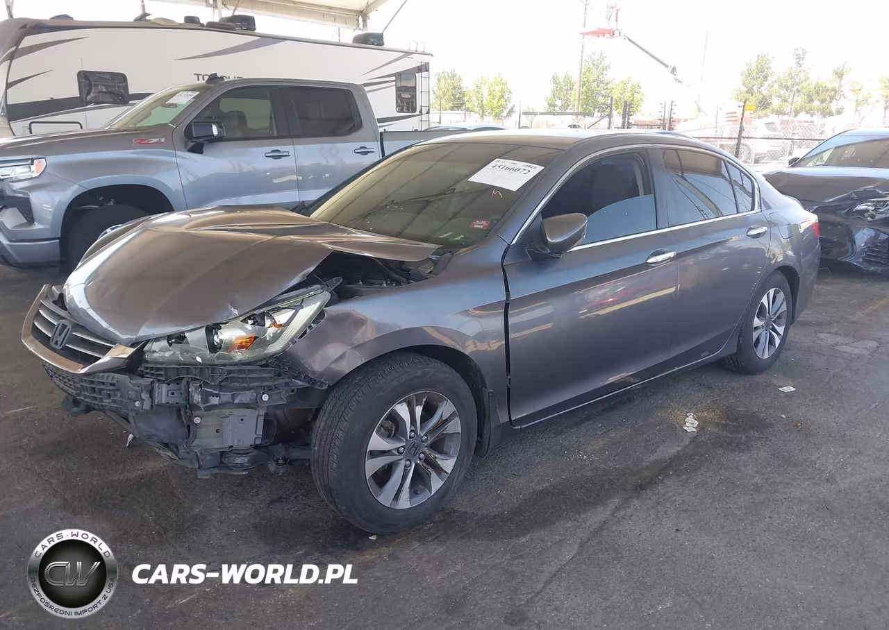 2013 Honda Accord Lx VIN:1HGCR2F39DA019244 - 2