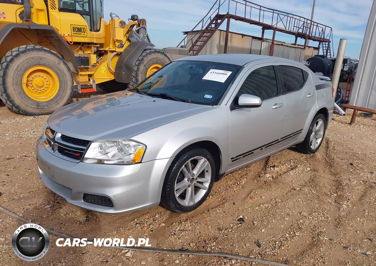2012 Dodge Avenger Sxt VIN:1C3CDZCB1CN207432 - 2