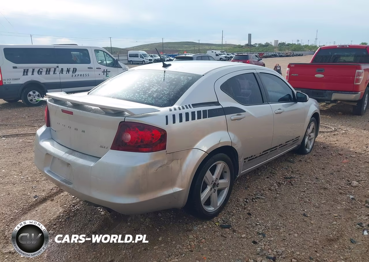 2012 Dodge Avenger Sxt VIN:1C3CDZCB1CN207432 - 4