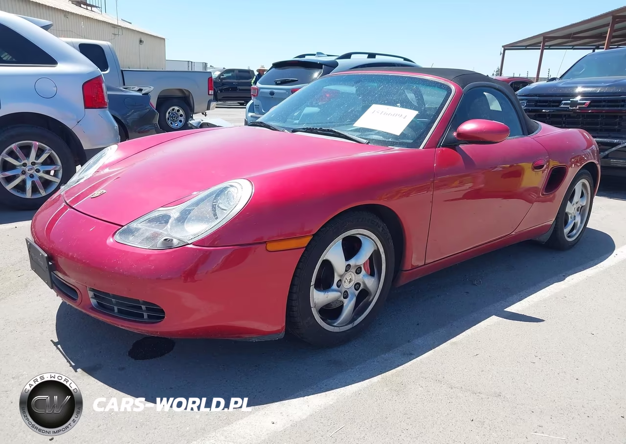 2001 Porsche Boxster S VIN:WP0CB298X1U660973 - 2