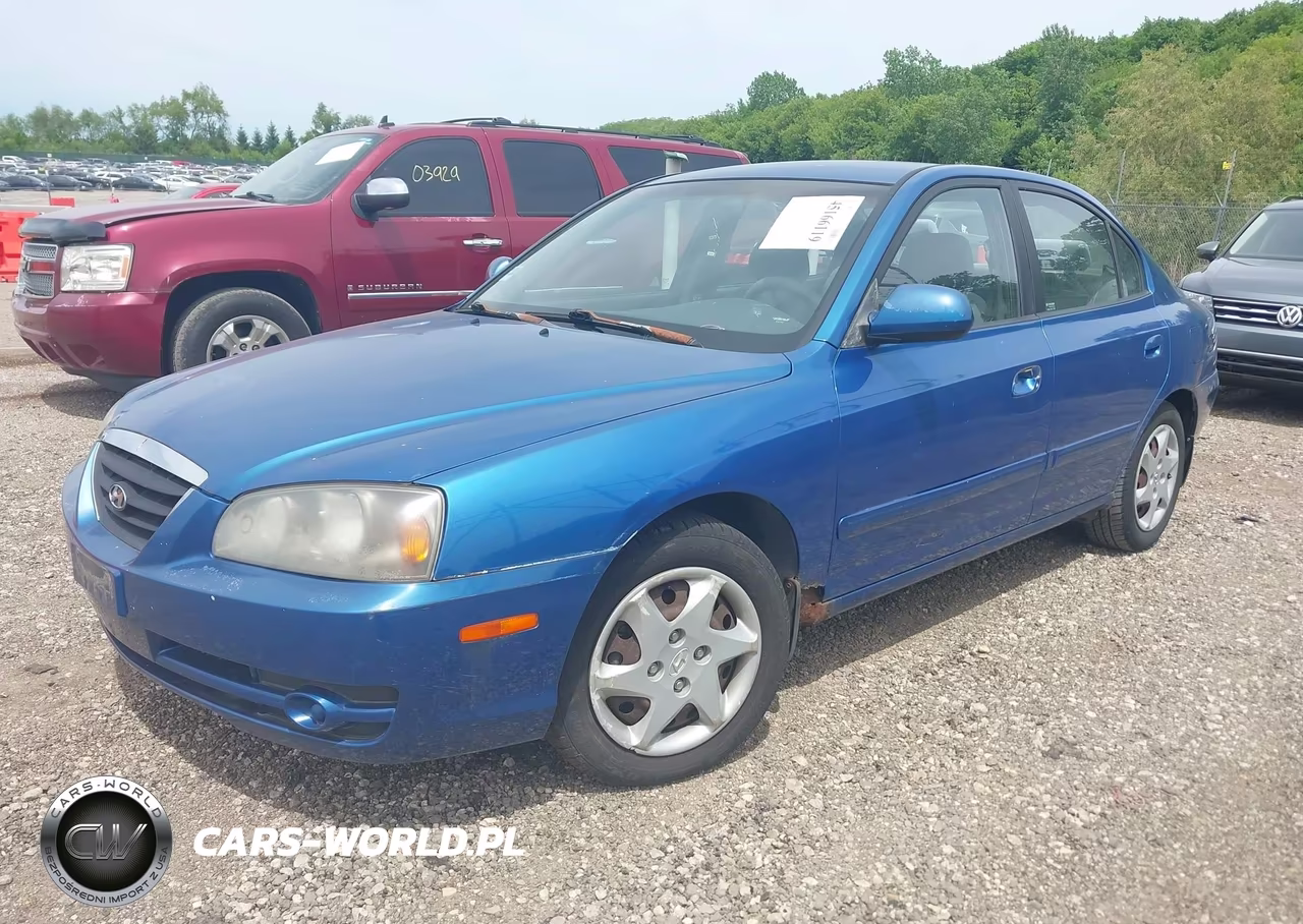 2006 Hyundai Elantra Gls-Limited VIN:KMHDN46D16U339125 - 2