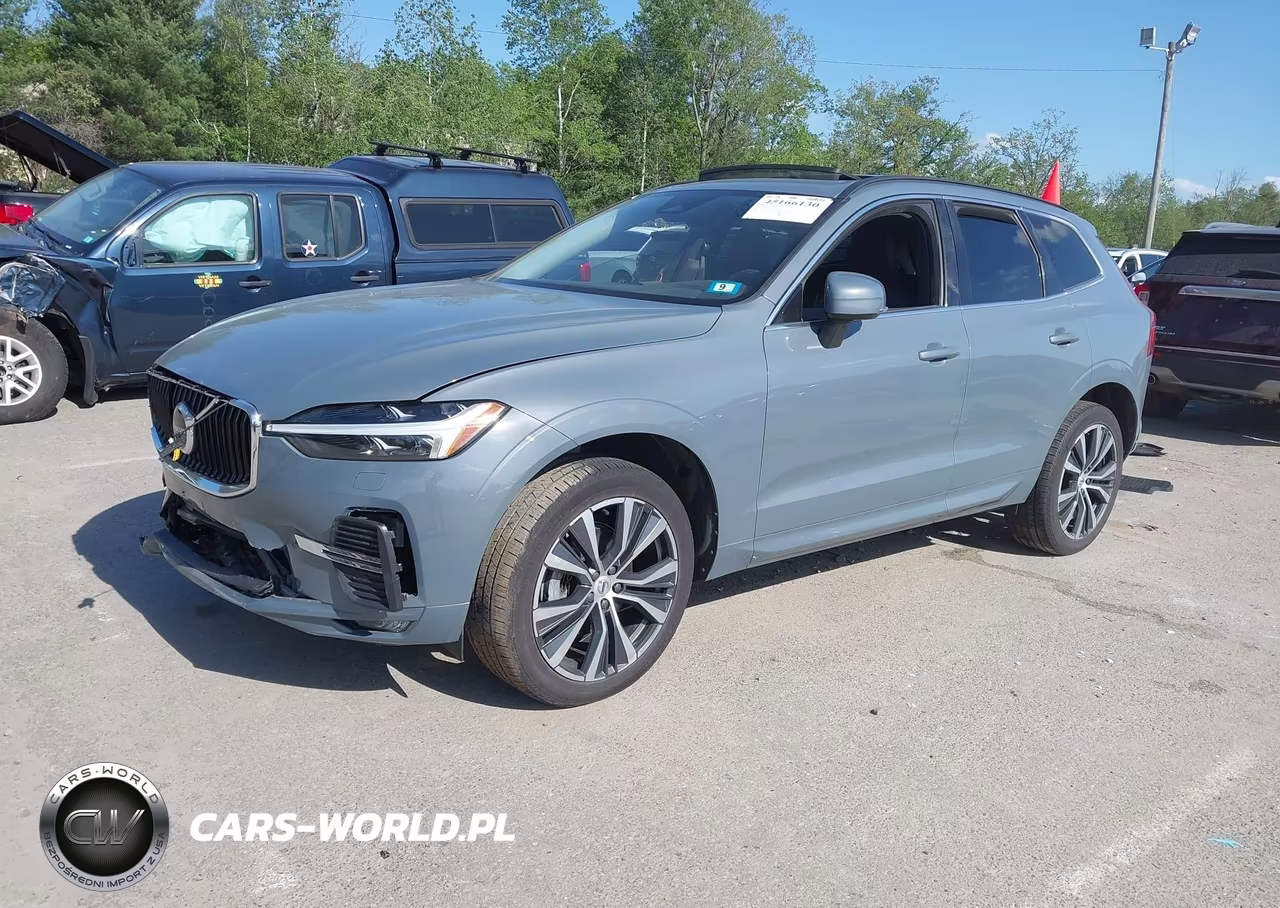 2022 Volvo Xc60 B5 Momentum VIN:YV4L12RK0N1086385 - 2