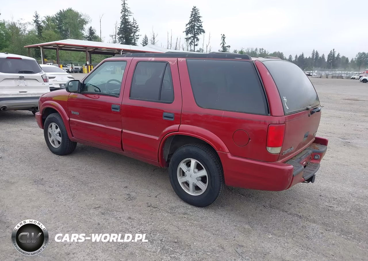 1999 Oldsmobile Bravada VIN:1GHDT13WXX2702673 - 3